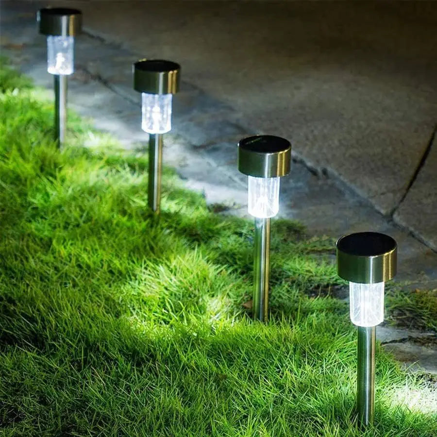 Solar Ground Stake Lights for Garden Pathways