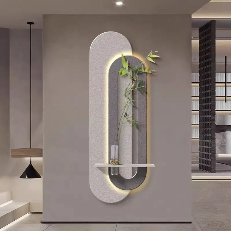 Sandstone Style LED Wall Lamp for Hallways