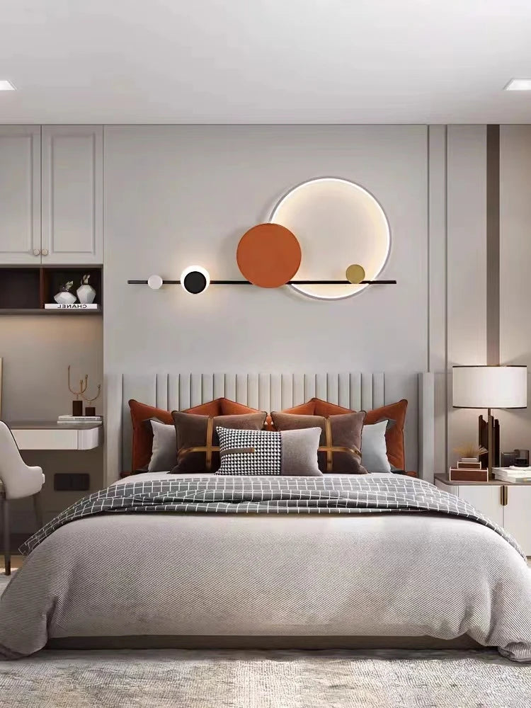 Modern Nordic LED Wall Lamp for Bedrooms and Living Rooms
