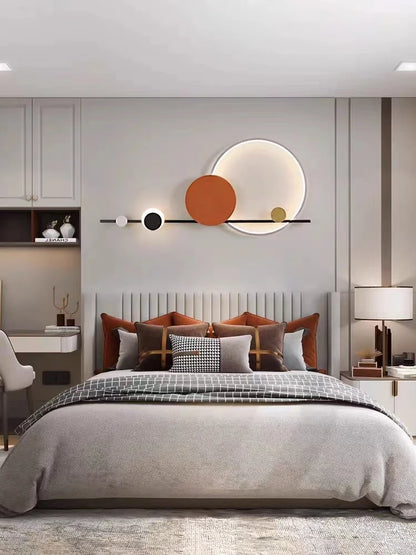 Modern Nordic LED Wall Lamp for Bedrooms and Living Rooms