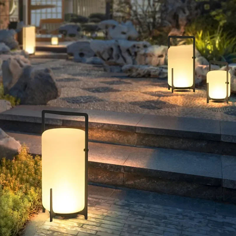 Modern Acrylic Floor Lamp for Ambient Room Lighting