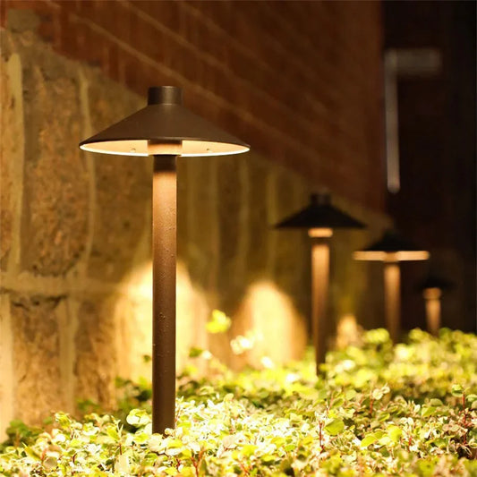 Mushroom LED Lawn Light Outdoor Garden Pathway Landscape Lamp
