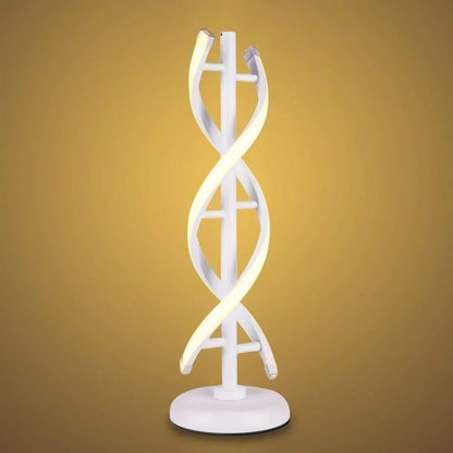 Modern RGB Spiral Floor Lamp for Ambient Corners