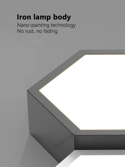 Honeycomb Ceiling Light for Modern Living Spaces