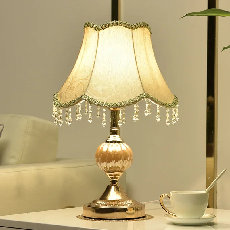 Classical Touch Bedside Table Lamp for Cozy Lighting