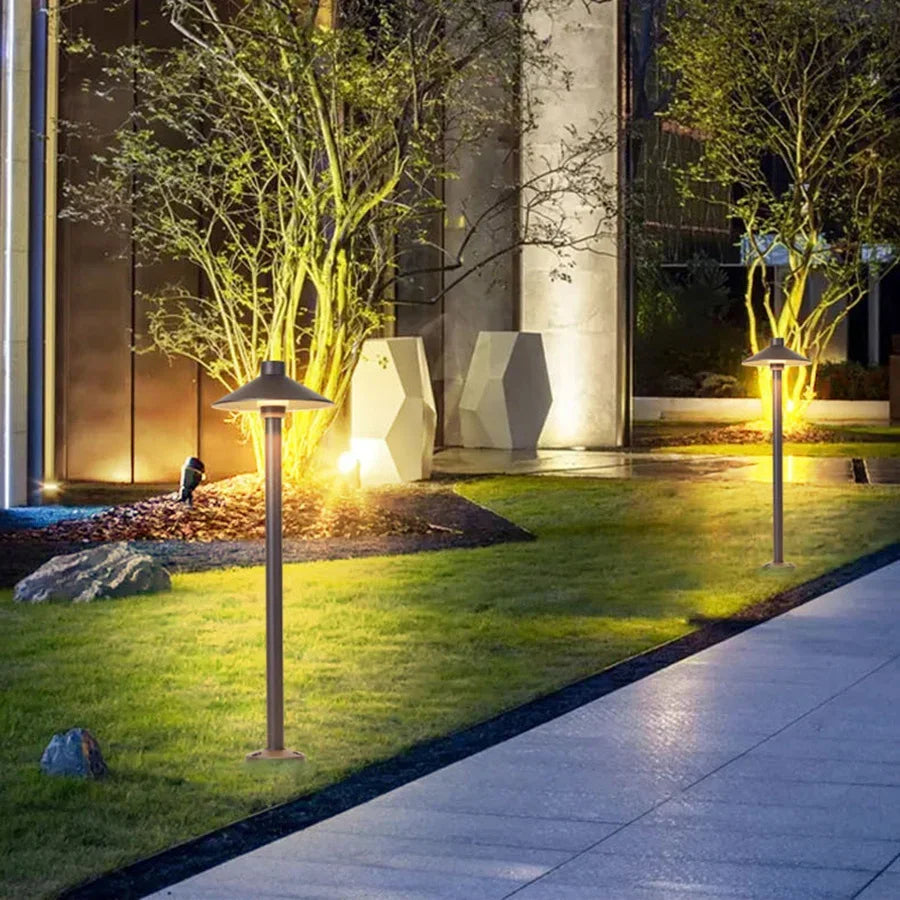 Mushroom LED Lawn Light Outdoor Garden Pathway Landscape Lamp