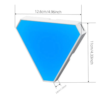 RGB Smart Wall Light LED Music Sync Bedroom Gaming Lamp