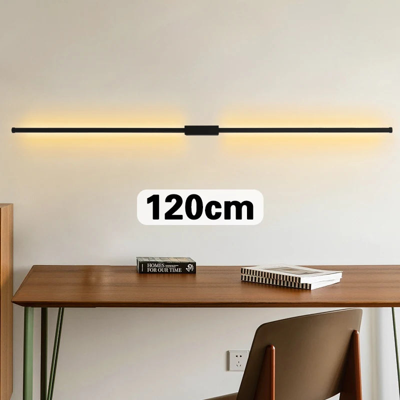 Nordic Long LED Wall Lamp for Living Room Decor