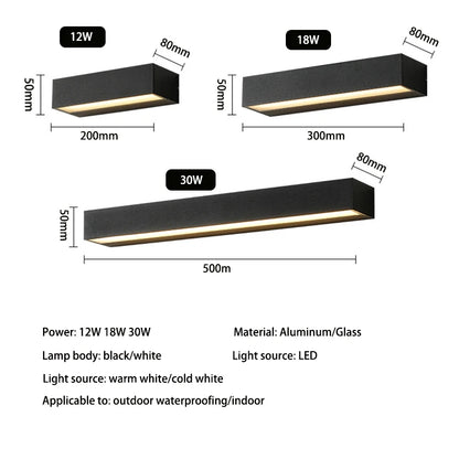 Waterproof Outdoor Wall Sconce for Entryways