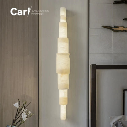 Luxury Marble Wall Lamp for Bedrooms and Hallways