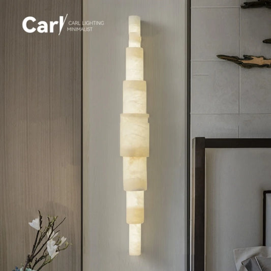 Luxury Marble Wall Lamp for Bedrooms and Hallways