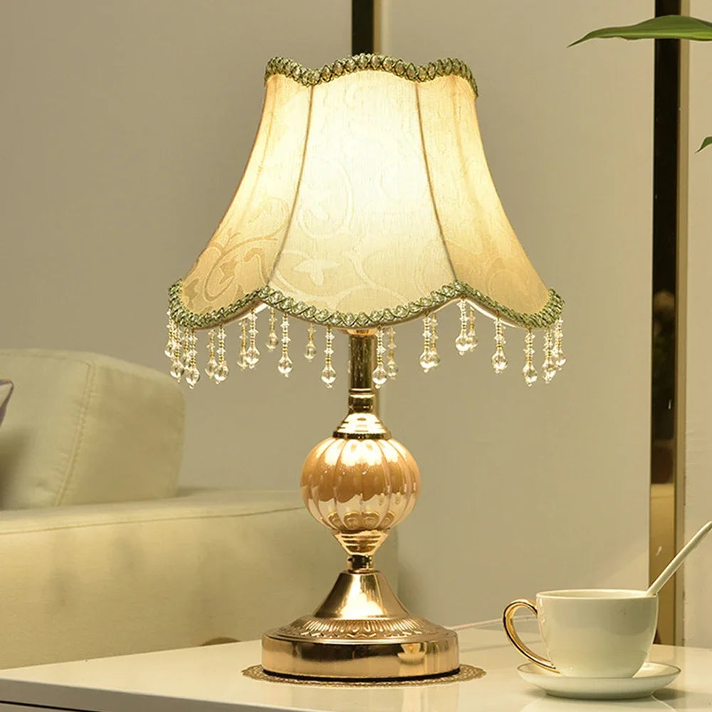 Classical Touch Bedside Table Lamp for Cozy Lighting