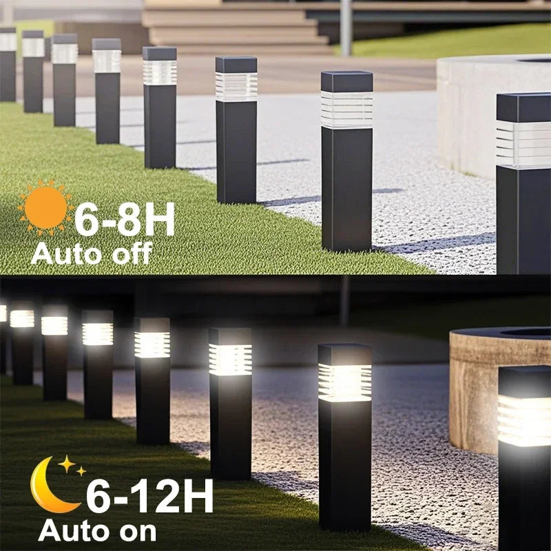 Solar LED Pathway Lights for Gardens and Walkways