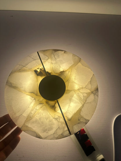 Luxury Marble Wall Sconce for Modern Bedrooms