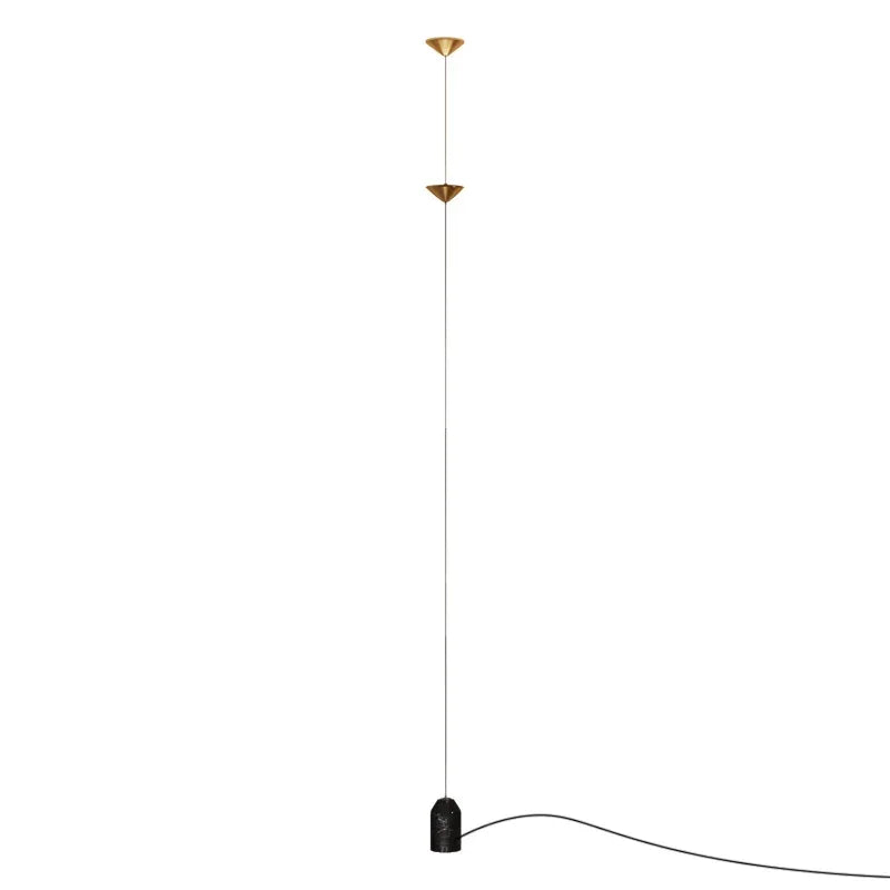 Luxury Minimalist Floor Lamp – Modern Black Ambient Lighting for Living Room