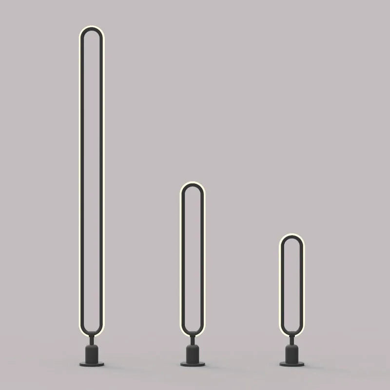 Minimalist Outdoor LED Lawn Lamp for Garden Pathways