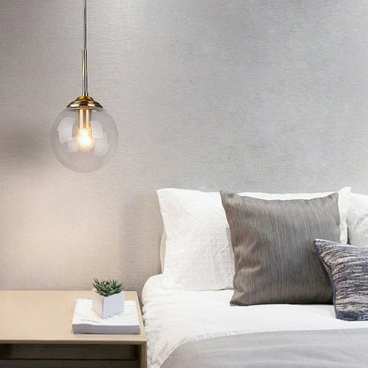 Modern Luxury Glass Pendant Light Nordic LED Hanging Lamp