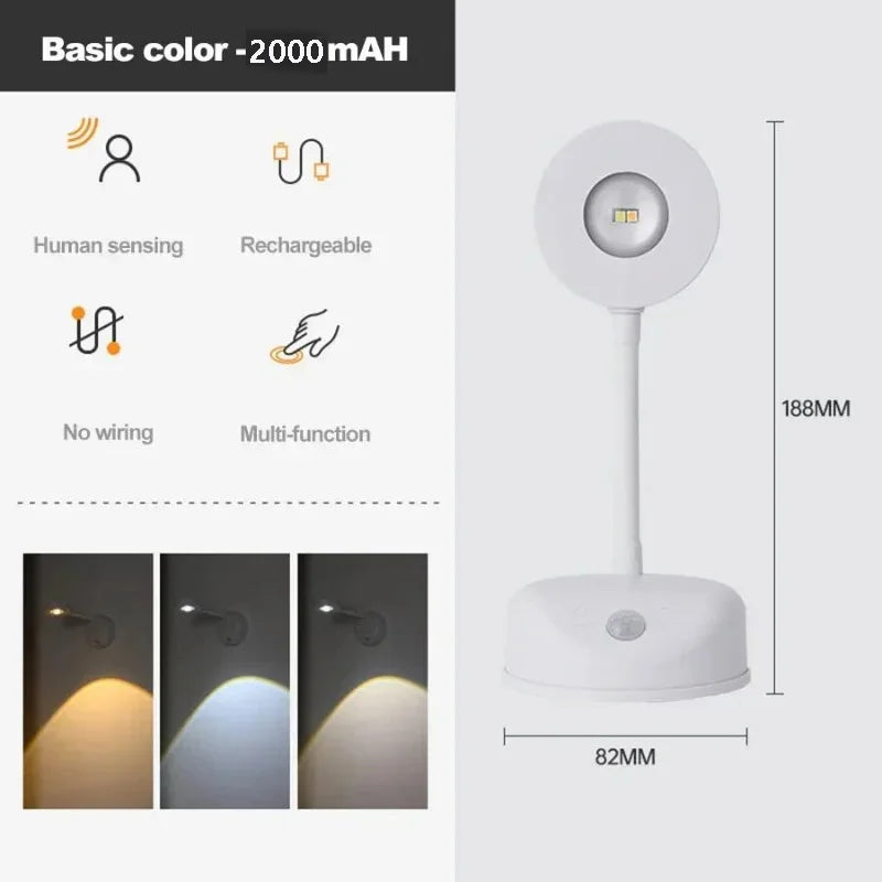 Rechargeable Motion Sensor Picture Wall Light