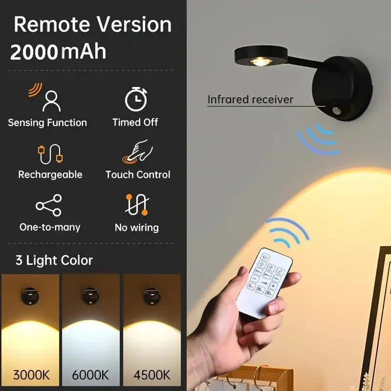 Rechargeable Motion Sensor Picture Wall Light