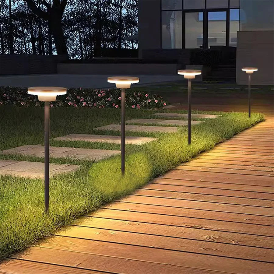 Modern Outdoor LED Bollard Light for Garden Paths