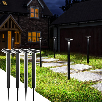 Solar Ground Lights for Garden and Pathway Decor