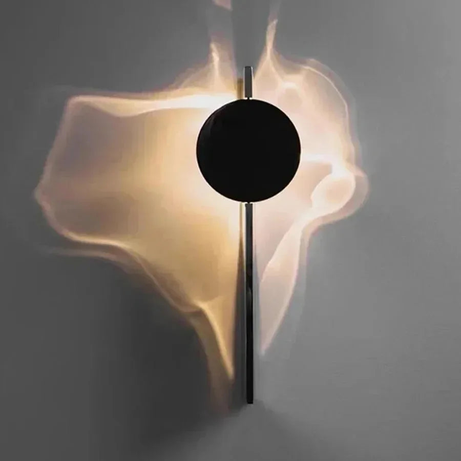 Modern Corrugated LED Wall Lamp for Ambient Lighting