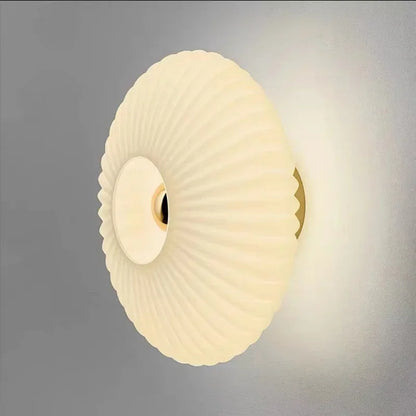 Nordic Glass Wall Sconce LED Bedroom Living Room Lamp