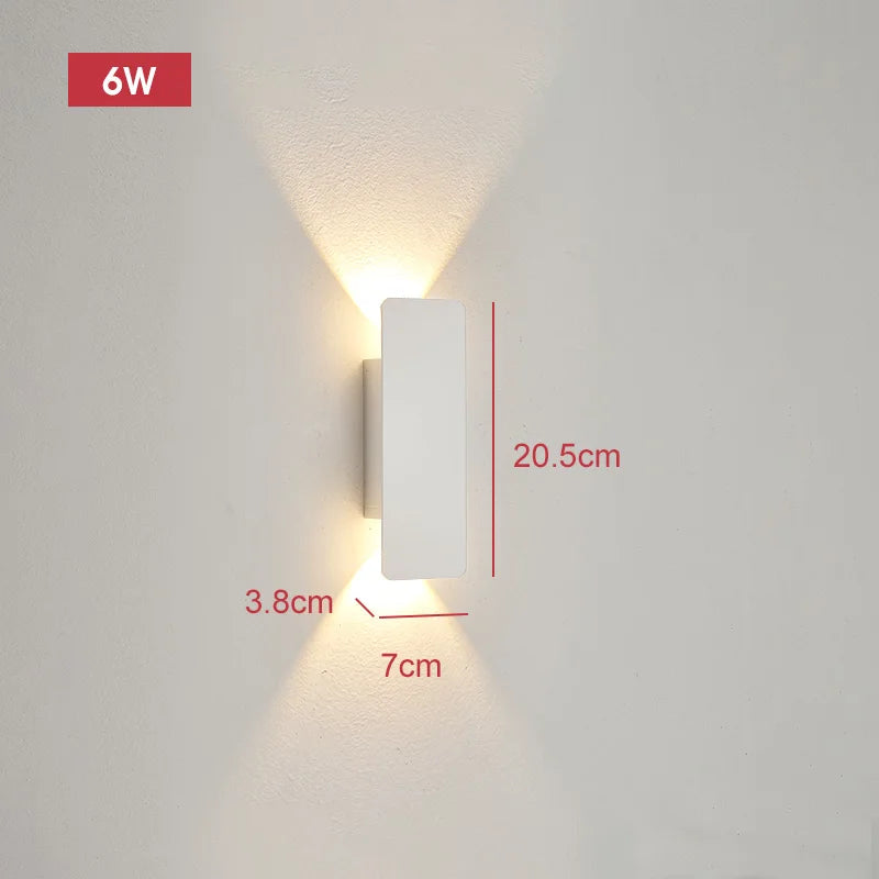 Outdoor LED Wall Lamp 18W Waterproof Bedroom and Exterior Light