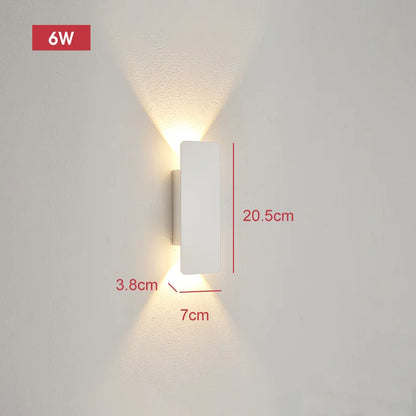 Outdoor LED Wall Lamp 18W Waterproof Bedroom and Exterior Light