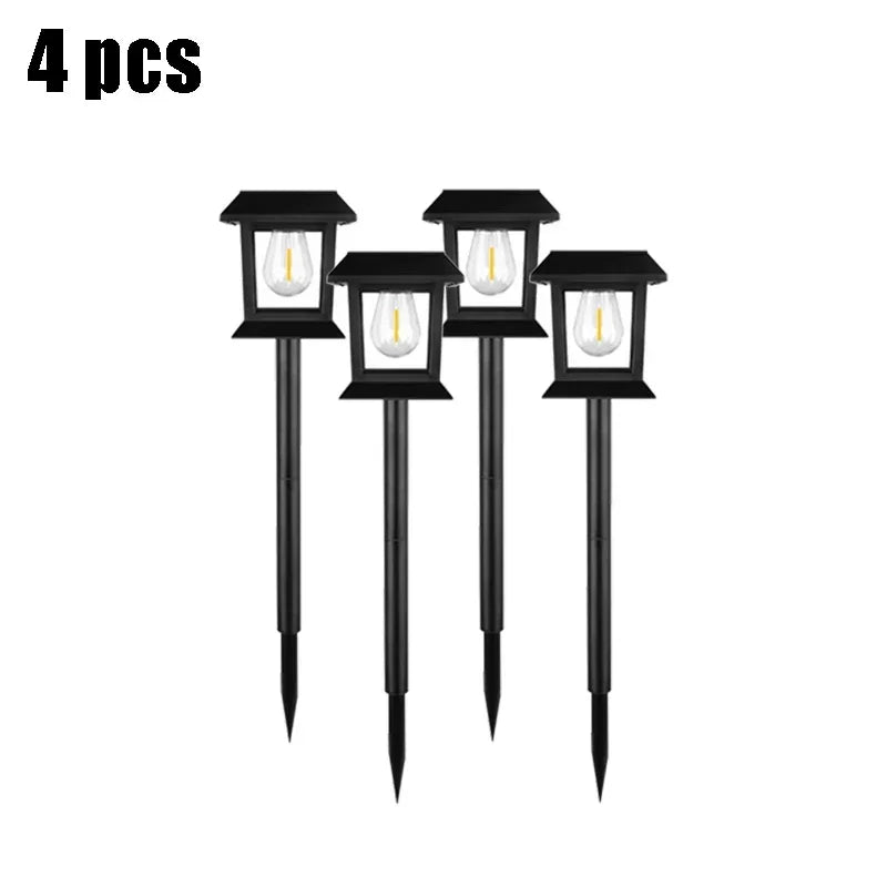 Solar LED Lawn Light for Garden Pathways