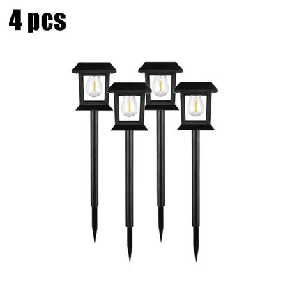 Solar LED Lawn Light for Garden Pathways