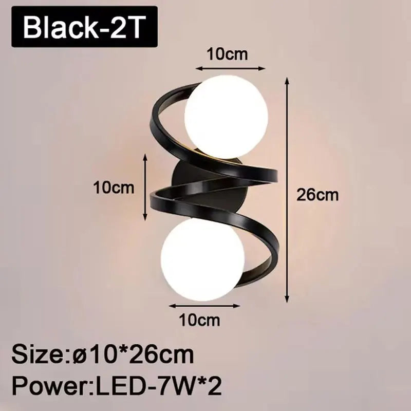Modern Up and Down LED Wall Sconce