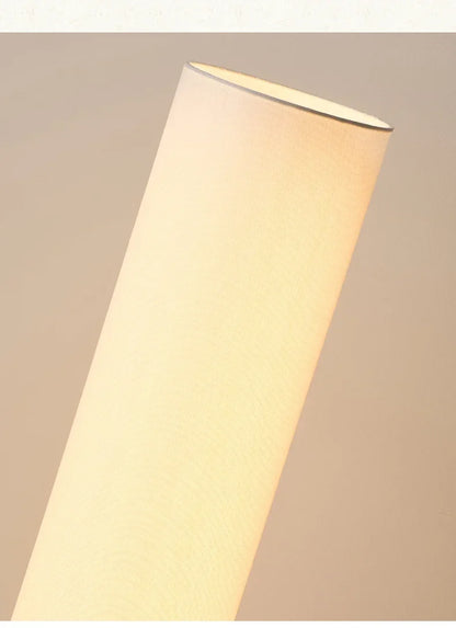 Wabi-Sabi Floor Lamp – Japanese Zen Style Black Walnut Ambient Light