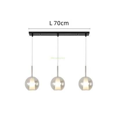 Italian Glass Bubble Pendant Light for Modern Interiors