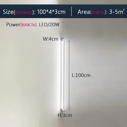 Waterproof LED Outdoor Wall Light for Fences and Gardens