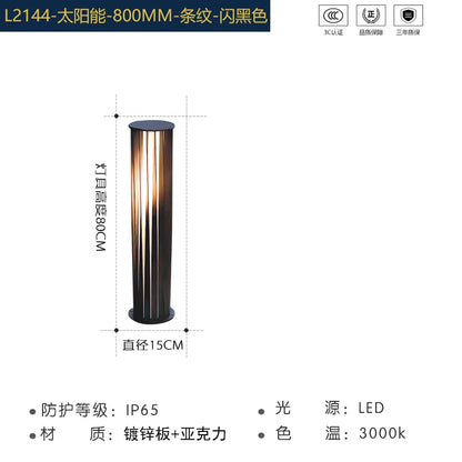 Solar Landscape Lawn Light for Villas and Gardens