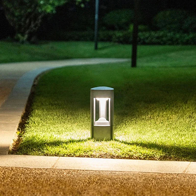 Modern LED Landscape Bollard Light for Garden Paths