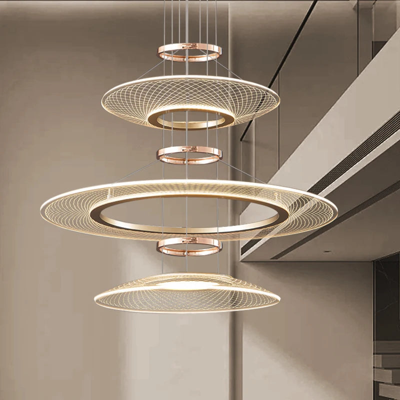 Modern LED Chandelier Living Room Dining Room Kitchen Ceiling Light