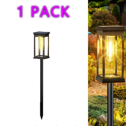 Solar Pathway Lights Waterproof Garden Patio Lawn Lighting