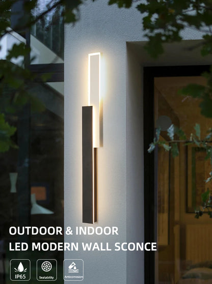 Dimmable Outdoor LED Wall Sconce for Gardens