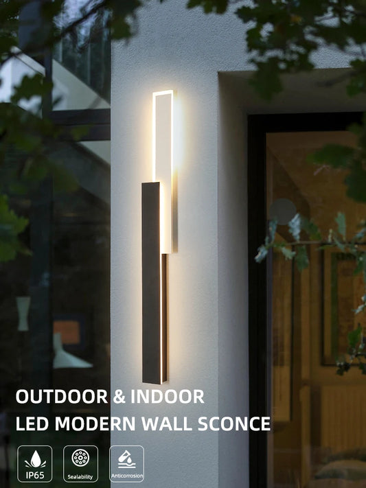 Dimmable Outdoor LED Wall Sconce for Gardens