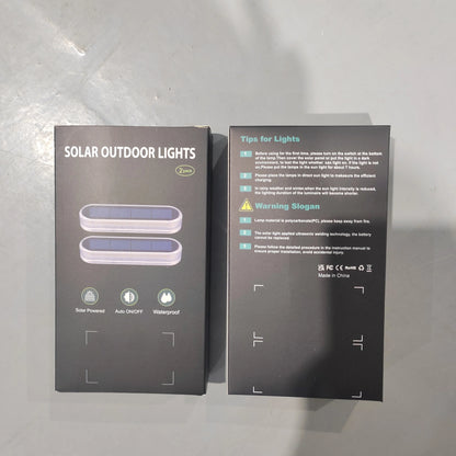 Waterproof Solar LED Step Lights for Stairs