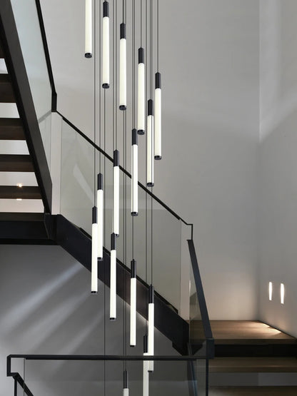 Modern Staircase Pendant Chandelier for High Ceilings