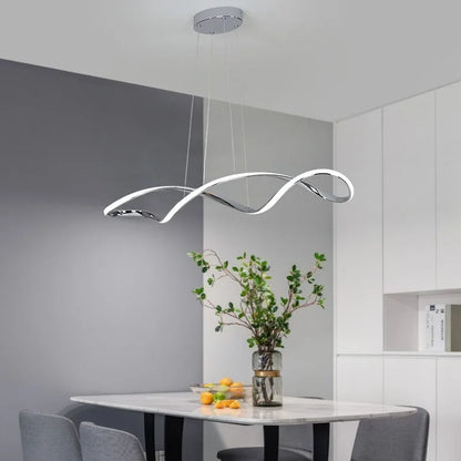 Modern LED Pendant Ceiling Dimmable Adjustable Kitchen Dining Light
