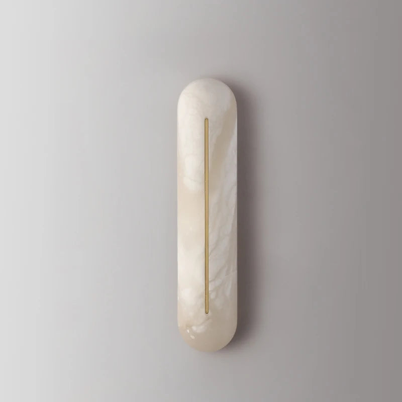 Natural Marble LED Wall Lamp for Luxury Interiors