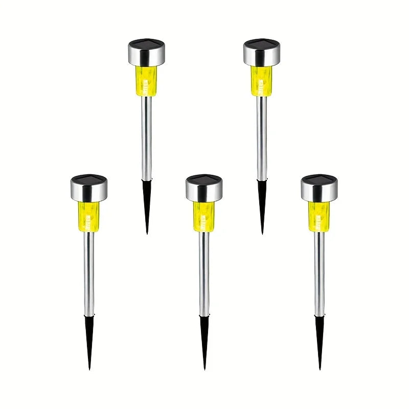Solar Ground Stake Lights for Garden Pathways