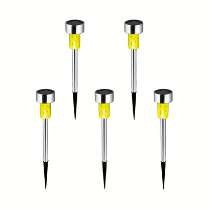 Solar Ground Stake Lights for Garden Pathways