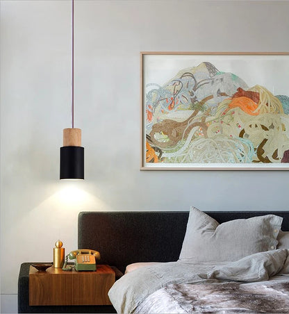 Minimalist Nordic Pendant Lamp Small Bedroom Bedside Chandelier