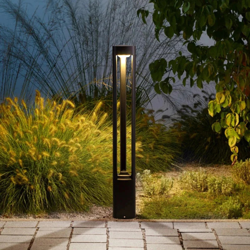 Modern LED Landscape Bollard Light for Garden Paths