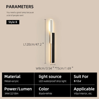 Dimmable Outdoor LED Wall Sconce for Gardens